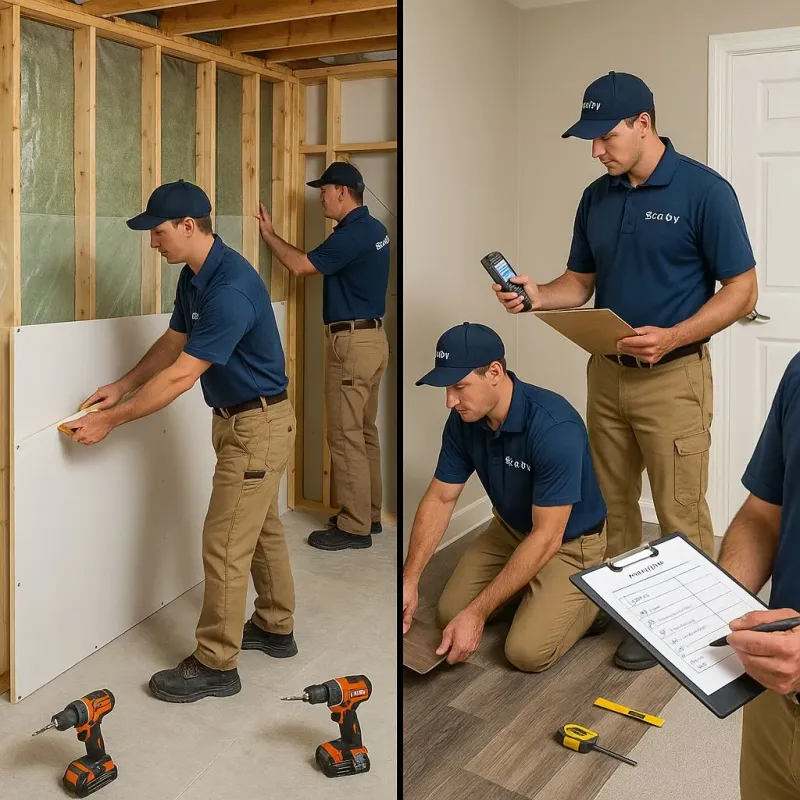 Repairs and Reconstruction process in Marion County, SC